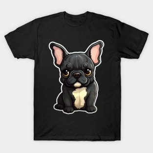 Cute French Bulldog Frenchie Dog Lover Funny T-Shirt